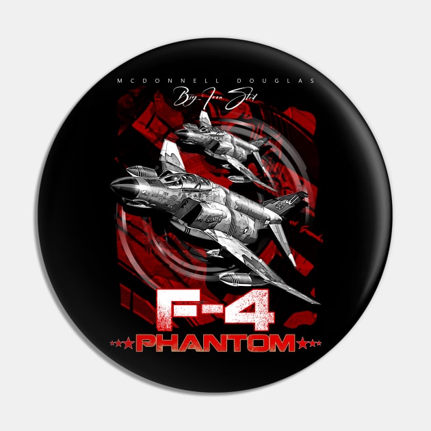 F4 Phantom Us Air Force Fighterjet Pin by aeroloversclothing