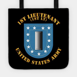 Army - 1st Lieutenant Flash w Rank - 1LT Tote