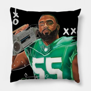 Fly Eagles Fly-Brandon Graham Pillow