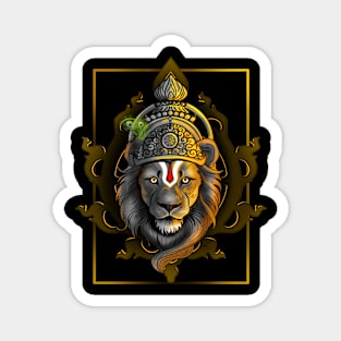 Narasimha - The Protector (The 4th avatar of Vishnu) Magnet