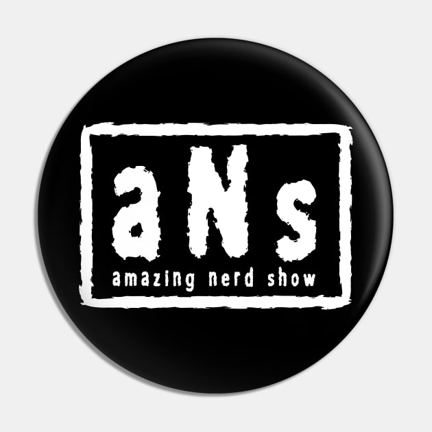 The Amazing Nerd Show ANS Logo Pin by The Amazing Nerd Show 