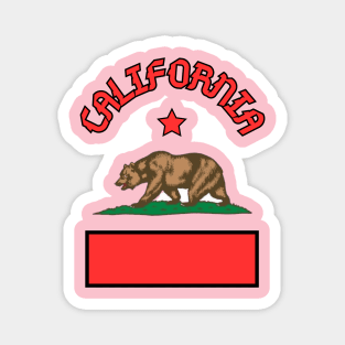 State of California USA Magnet