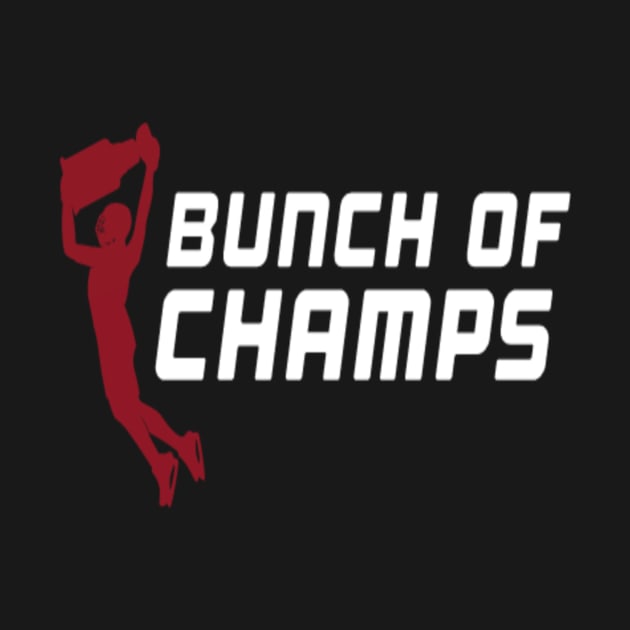 Bunch of Jerks CHAMPS Shirt T-Shirt (white lettering) by Kfabn