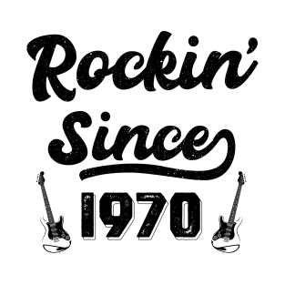 Gift for 50 Year Old: Classic Rock 1970 50th Birthday T-Shirt