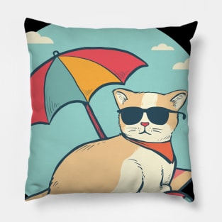 Ich bin dann mal weg - Katze Pillow