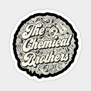 Vintage Circle - The Chemical Brothers Magnet