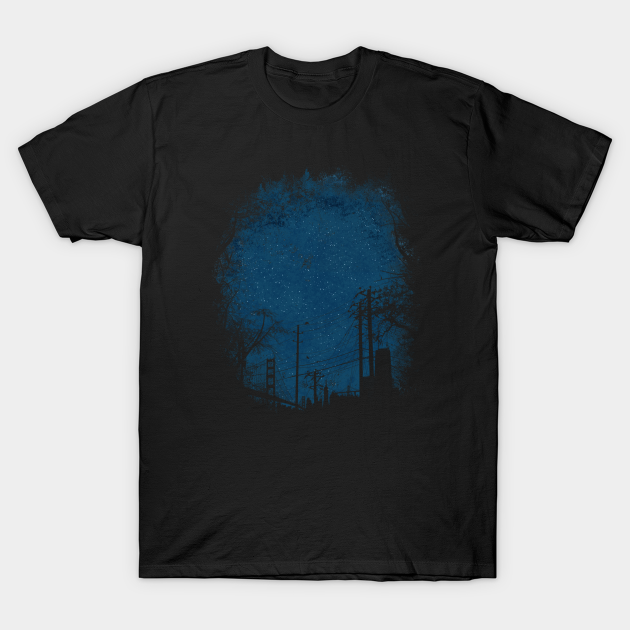 Discover city at the night - City - T-Shirt