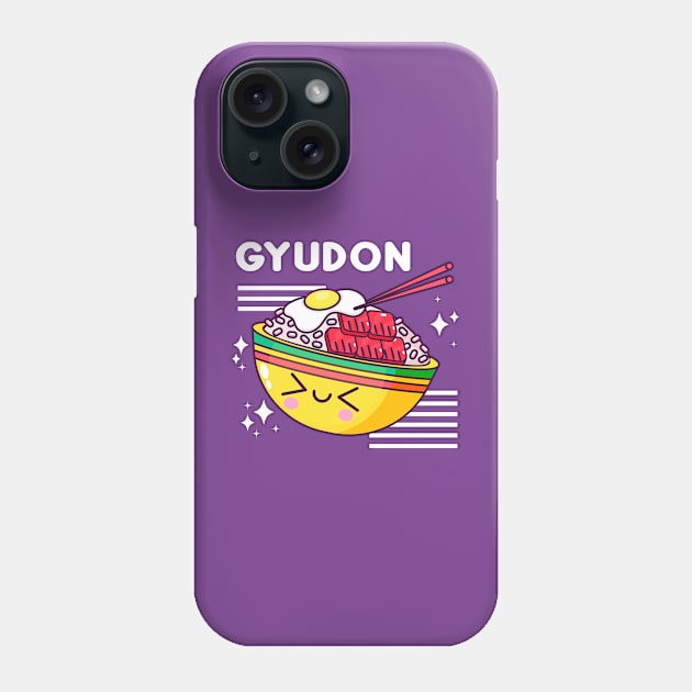 Gyudon Lover Phone Case by machmigo