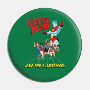 captain planet & the planeteers Pin