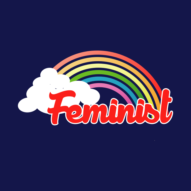 Feminist rainbow by bubbsnugg