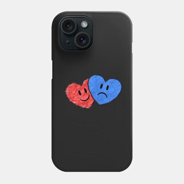 Love and Heart Broken Phone Case by CoreyUnlimited