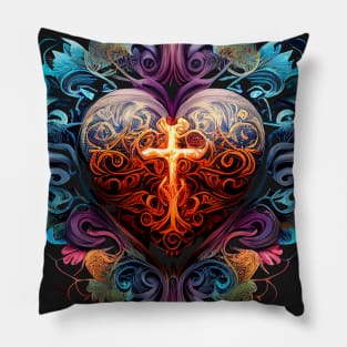 The Cross of Jesus Design Pillow