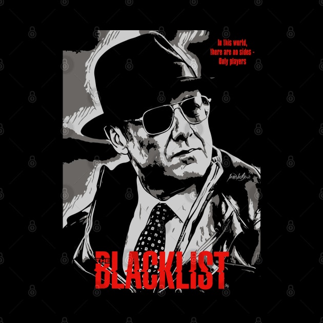 The Blacklist Fan art Poster by IamValkyrie