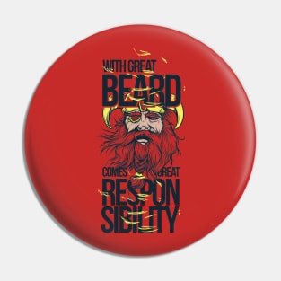 Beard Lover Pin