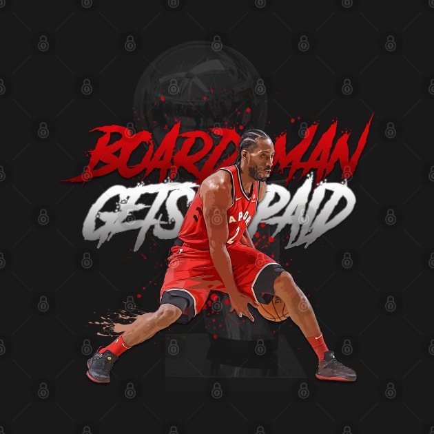 Kawhi Leonard Boardman by Juantamad