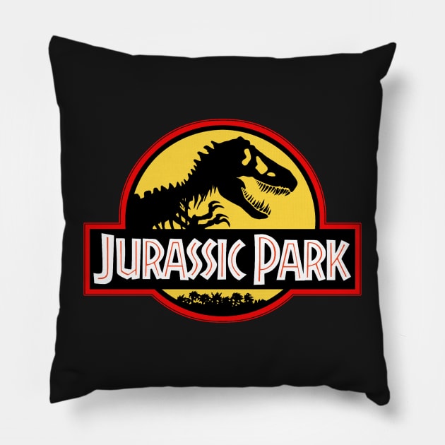 Dinosaurs Pillow by DanDanMo