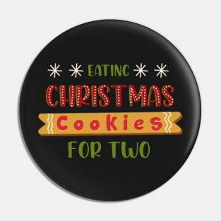 Eating Christmas Cookies for Two Pin