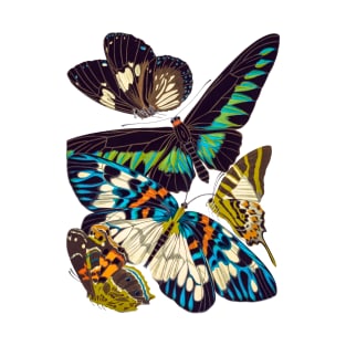 Butterflies Watercolor #7 T-Shirt