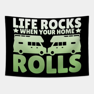 Trailer Home Gift Tapestry