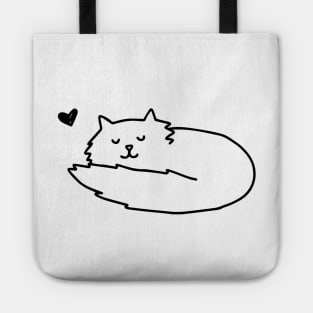 Sleeping Cat Tote