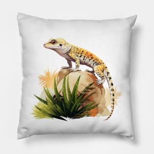 Leopard Gecko Pillow
