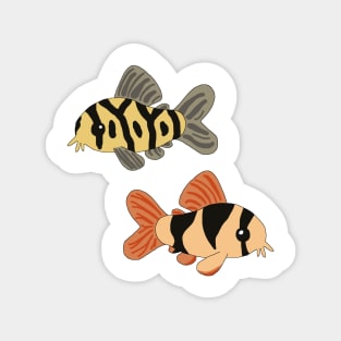 Loach Twins Magnet