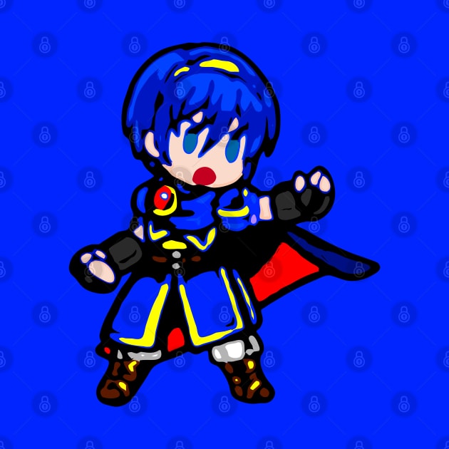 Marth (Fire Emblem Shadow Dragon) by hidexmian