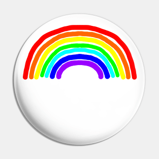 Wide Rainbow Pin