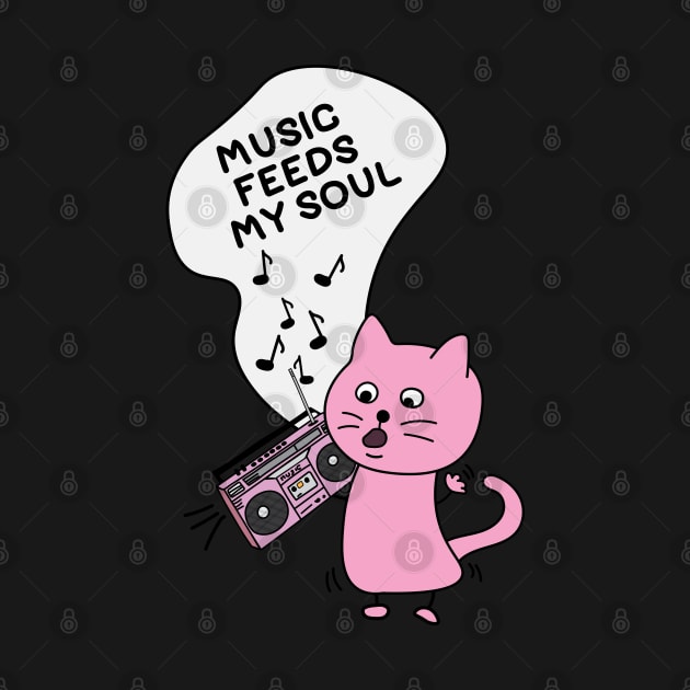 Music feeds my soul by Sourdigitals