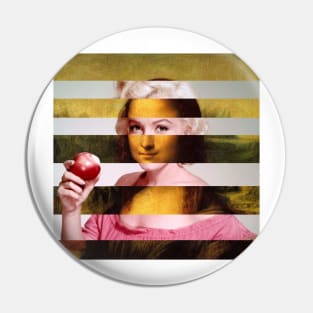 Mona Lisa by Leonardo da Vinci and Marylin Monroe Pin