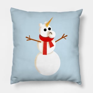 Carrot Horn Unicorn Pillow