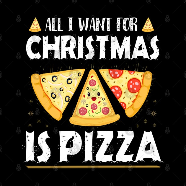 Pizza Christmas Xmas Men Boys Crustmas Gifts by CoolTees