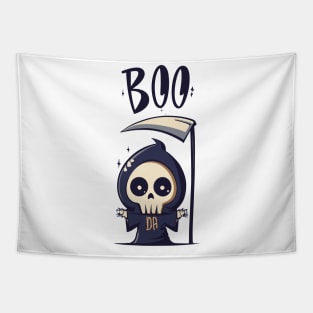 Grim Reaper Boo Tapestry