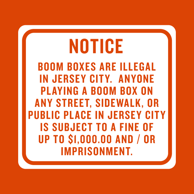 Boom Boxes Are Illegal by Staermose