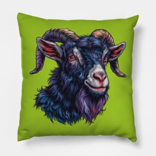 Goat Head Pillow