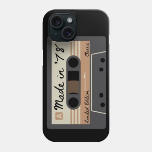 1978 Mixed Tape Limited Edition Classic Phone Case