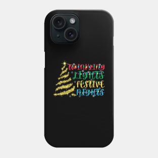 Twinkling lights festive nights. Phone Case