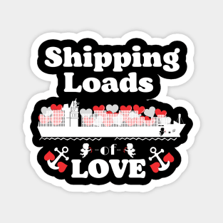 Shipping loads of love Magnet