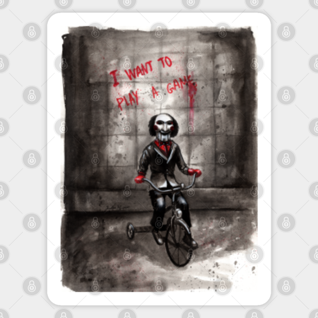 I Want To Play A Game Jigsaw Pegatina Teepublic Mx