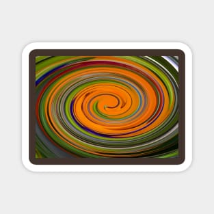 Bird of Paradise spiral Magnet