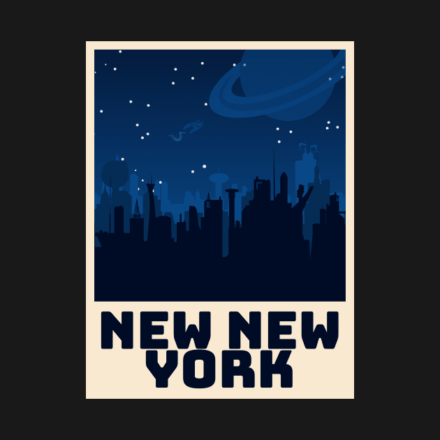 New New York Print Doctor Who by EmikoNamika