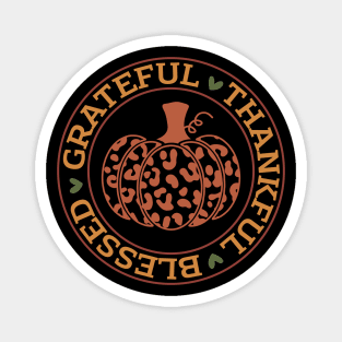 Grateful thankful blessed Magnet