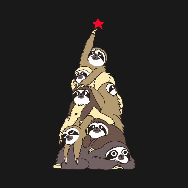 Discover Christmas Sloth - Sloth - T-Shirt