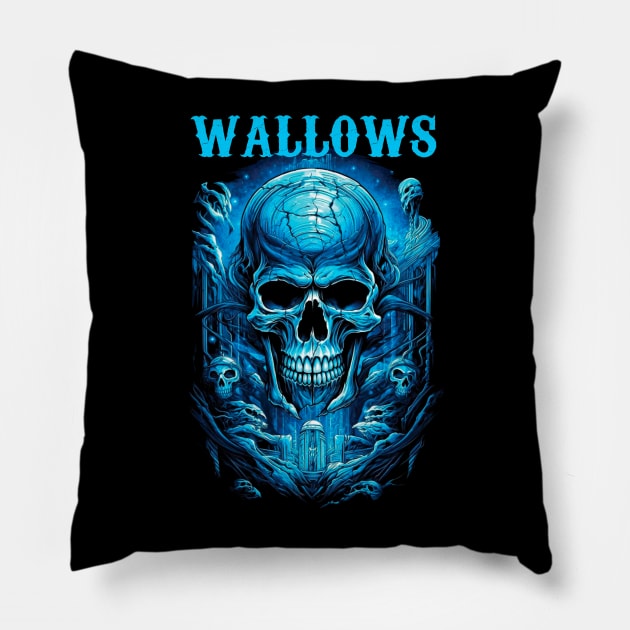 WALLOWS BAND Pillow by Tronjoannn-maha asyik 