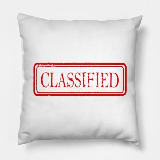 Classified Pillow