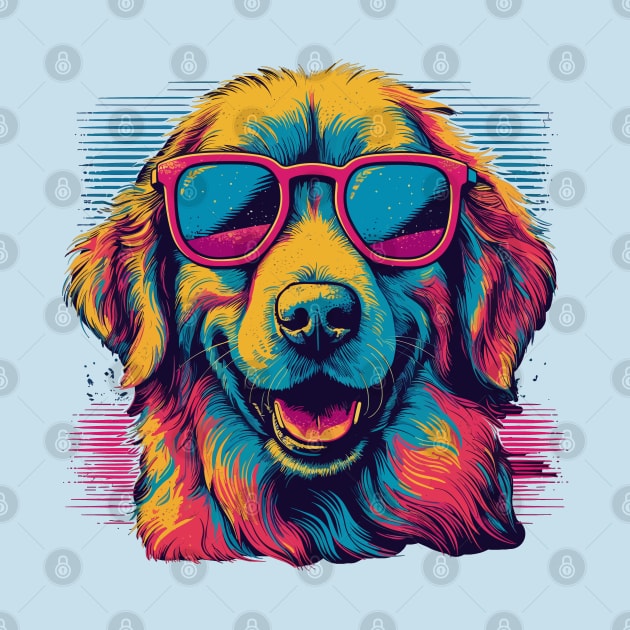 Sunglasses Golden Retriever - Cool design for stylish dog owners by brindled