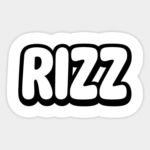 Rizz Gen Z Slang Meme - Rizz - Sticker | TeePublic