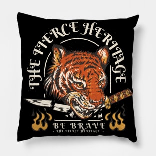 Tiger Tenacity Pillow