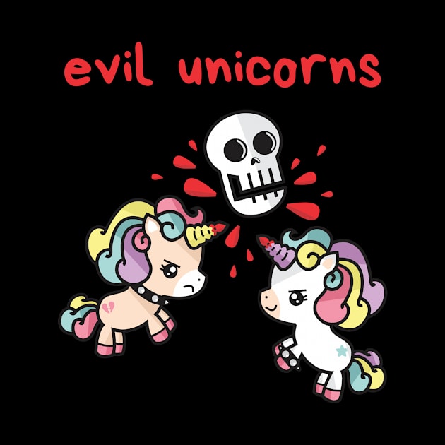 evil unicorns by Alien cat