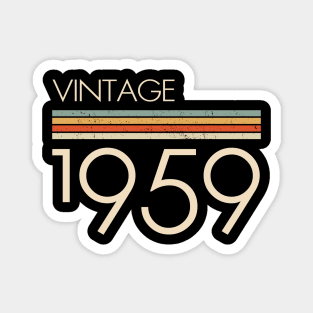 Vintage Classic 1959 Magnet